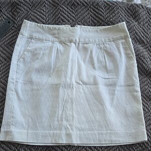 Banana Republic White Casual Skirt